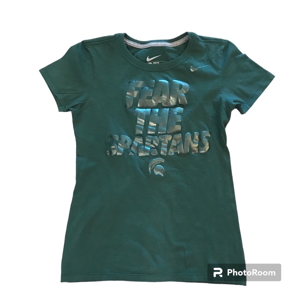 Nike Spartans tee shirt. Women’s small slim fit.